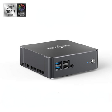 NVISEN MU02 Mini-PC Intel i7-1065G7 Quad Core 1,3 GHz bis 3,9 GHz 16 GB 512 GB Windows 10
